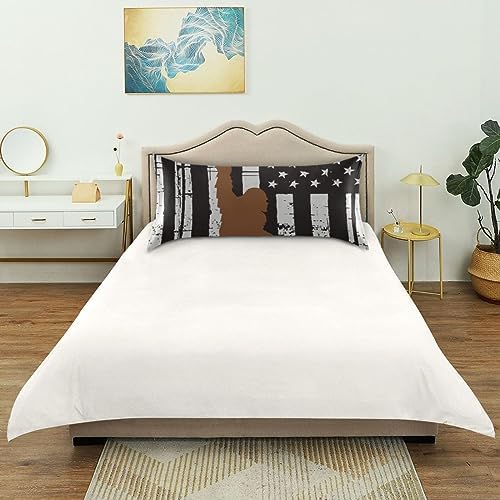 Cindly USA Flag Sasquatch Throw Pillow Covers