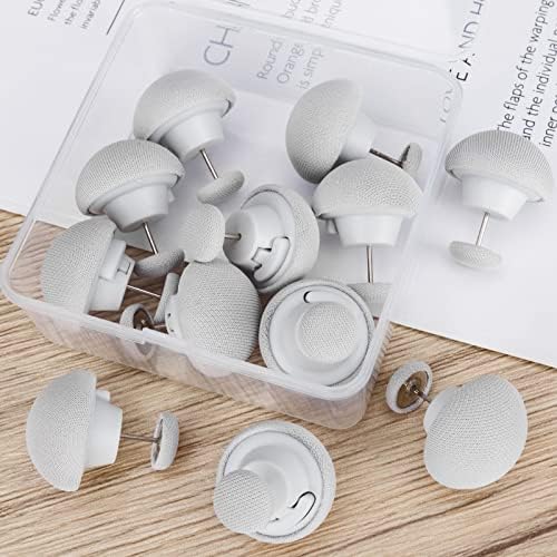 Potanro 16 Pcs Grey Reusable Duvet Clips