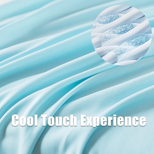 WhatsBedding Memory Foam Body Pillow with Cooling Cover
