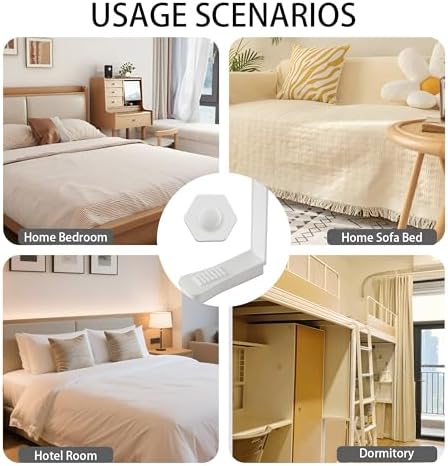 BADAO Bed Sheet Holder Clips 8PCS Secure Durable