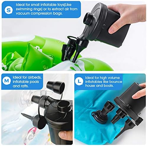 Techshare Air Pump for Air Mattress and Inflatables