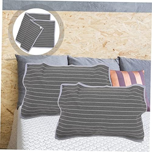 GLEAVI 2Pcs Breathable Nonskid Pillow Protectors 1