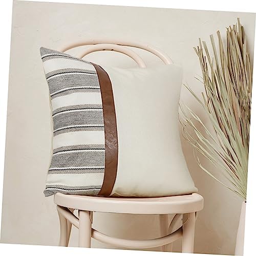 Ciieeo Striped Pillowcase Set for Home Decor