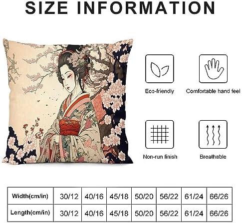 LOMADIA 18x18 Inch Polyester Pillow Covers Set of 2