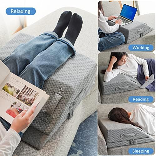 Adjustable Leg Elevation Pillow for Swelling Relief and Comfort