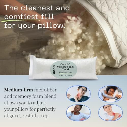 Coop Home Goods Pillow Fill for Adjustable Pillows