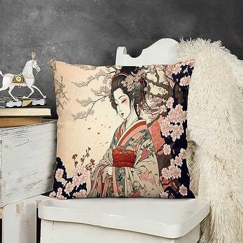 LOMADIA 18x18 Inch Polyester Pillow Covers Set of 2