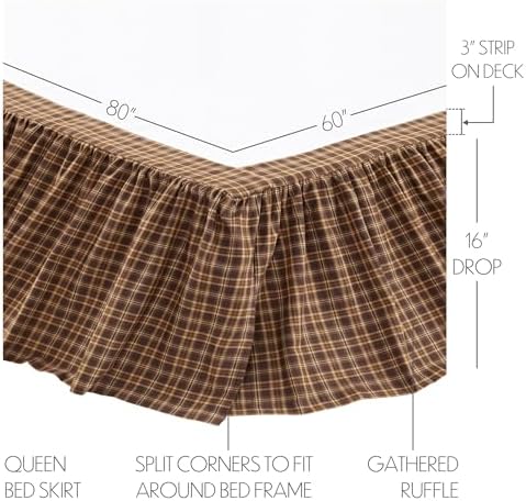 VHC Brands Prescott 14957 Bed Skirt Twin