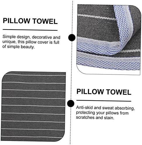 GLEAVI 2Pcs Breathable Nonskid Pillow Protectors 1