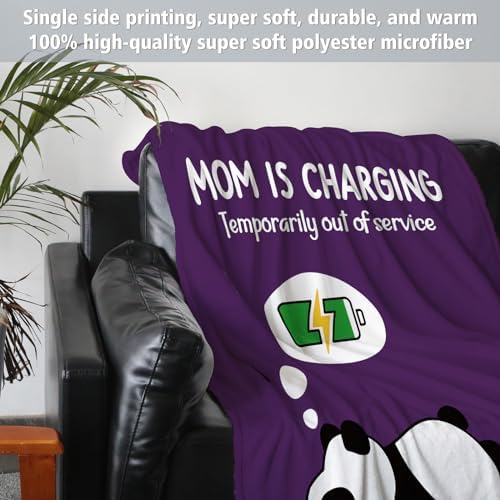 Funny Soft Mom Charging Blanket for Gifts