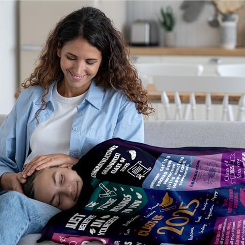 2025 Graduation Throw Blanket for Her Him 1