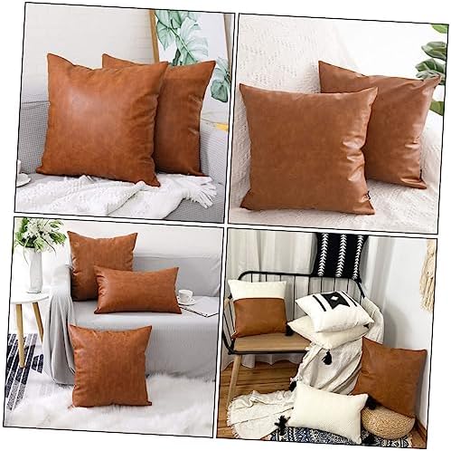 PRETYZOOM 2pcs Nordic Style Tassel Pillow Covers