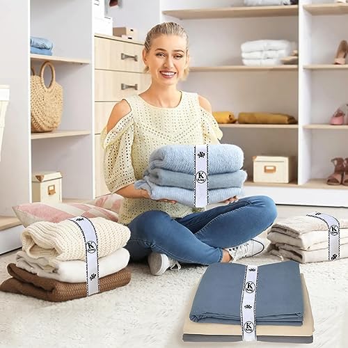 ZtohPyo 6-Piece Bed Sheet Organizer Bands with Labels