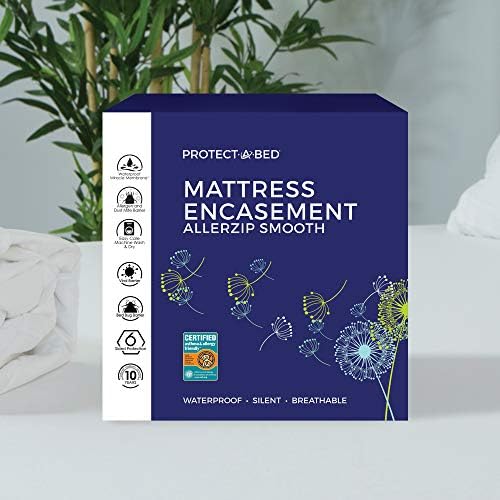 Protect-A-Bed AllerZip Smooth Mattress Protector Twin XL 1