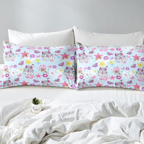 Castle Fairy Dreamy Castle Bed Sheet Set Twin Size