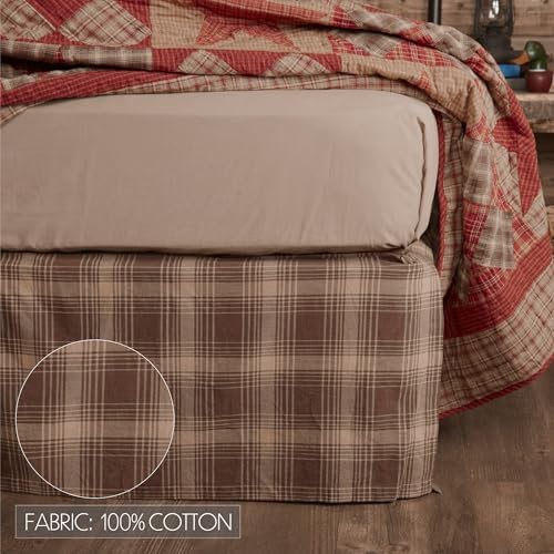 VHC Brands Dawson Star 29403 Bed Skirt Twin