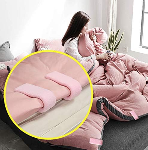 Syolin 6Pcs Duvet Cover Clips with Plush