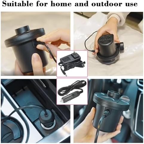 Nedyfix Inflatable Electric Air Pump with 3 Nozzles 1