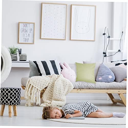 MAGICLULU 4pcs Linen Throw Pillow Covers for Sofa and Garden