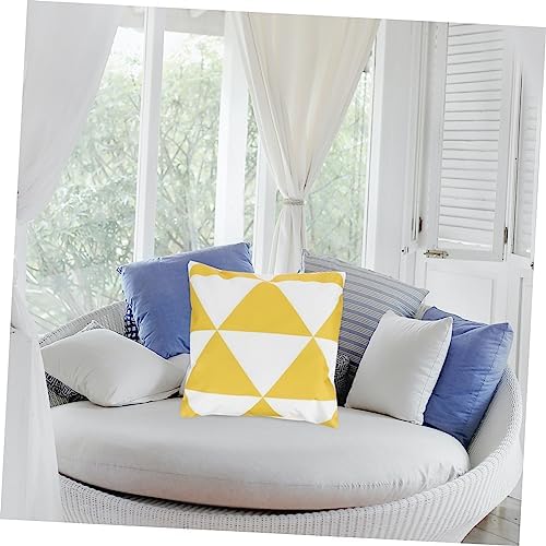 Cabilock 1pc Geometric Pillowcase Stylish Cushion Cover for Home Use