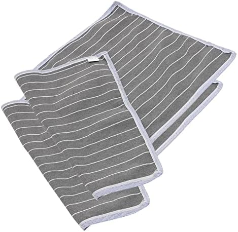 VOSAREA 2pcs Pillow Protectors Zipper Breathable Pillow Covers