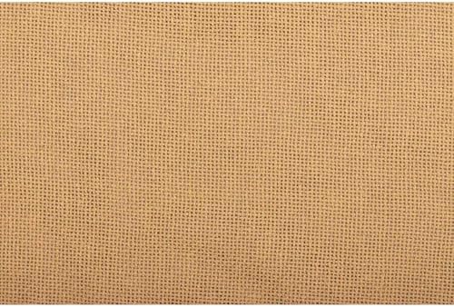 VHC Brands Burlap Farmhouse Bed Skirt 39 x 76 x 16