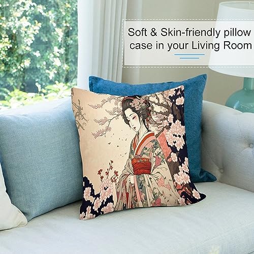 LOMADIA 18x18 Inch Polyester Pillow Covers Set of 2