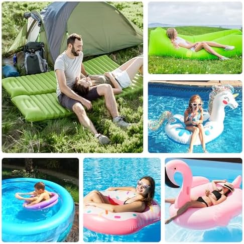 NIBBaNACAL Portable Air Pump with 6000mAh Battery