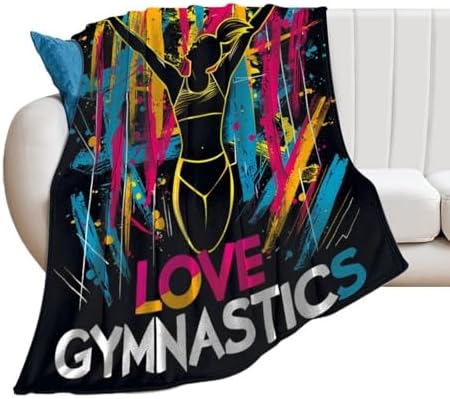 Begarm Gymnastics Throw Blanket for Girls and Kids 1