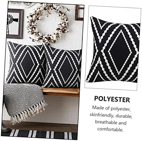 Zerodeko Geometric Plush Pillow Cover