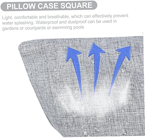 ABOOFAN Waterproof Throw Pillow Cover for Outdoor Use