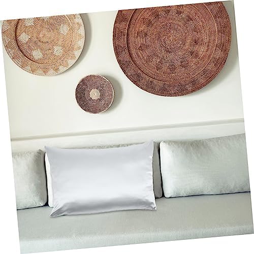 2pcs Solid Color Polyester Pillowcases