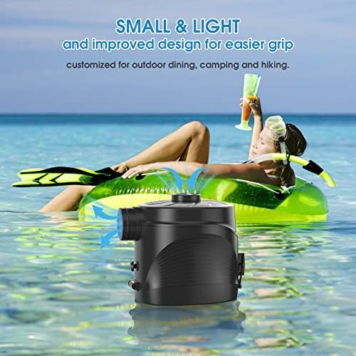 HUGERSTONE Electric Air Pump for Mattress and Inflatable Toys