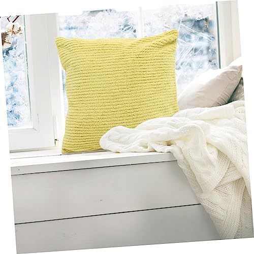 PRETYZOOM 2PCS Plush Corn Cob Throw Pillow Covers