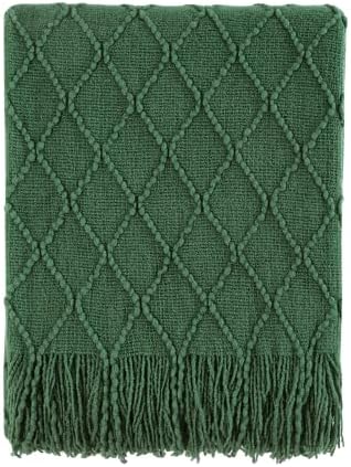 BOURINA Green Throw Blanket 50x60 Inches 1