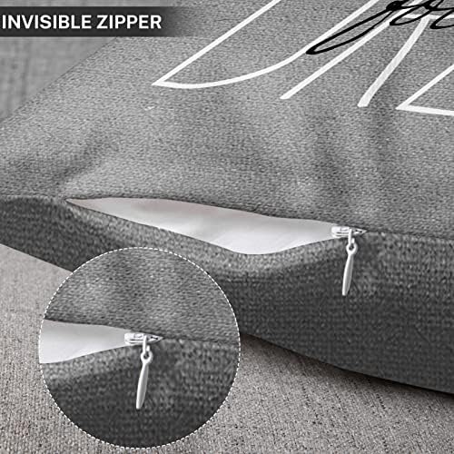 Emvency Throw Pillow Cover Rustic Gray
