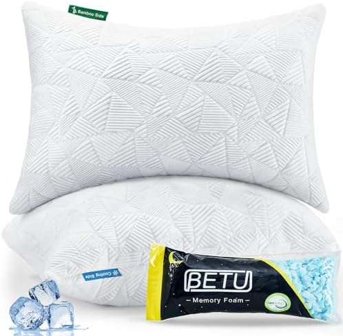 BETU Cooling Pillows Set of 2 Queen Size