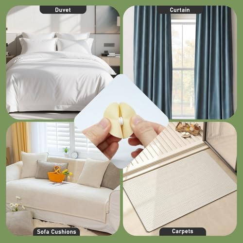 10 Pairs Duvet Snaps for Secure Bedding