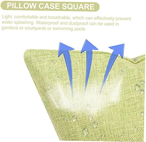 GRIRIW Waterproof Pillow Covers for Outdoor Use