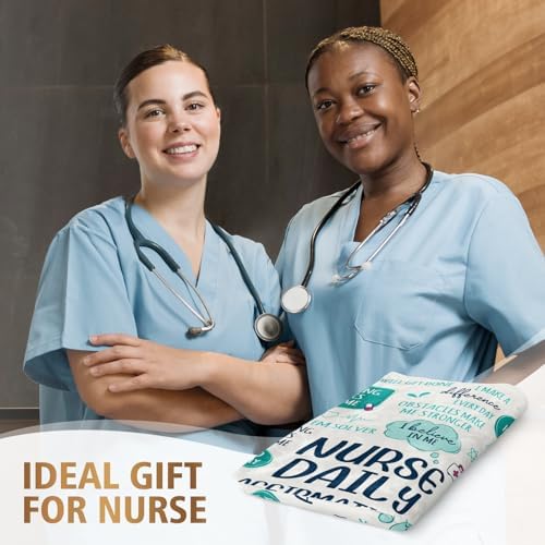 Craftique Nurse Blanket with Daily Affirmations