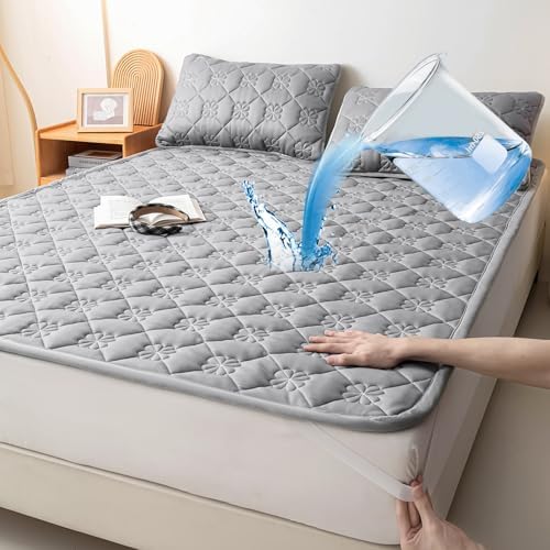 PAJEO 3-Piece Waterproof Bedding Set - Full Mattress Pillow Protectors