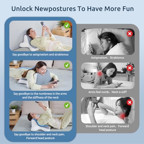 DONAMA Ergonomic Neck Pillow for Neck Pain Relief