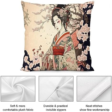 LOMADIA 18x18 Inch Polyester Pillow Covers Set of 2