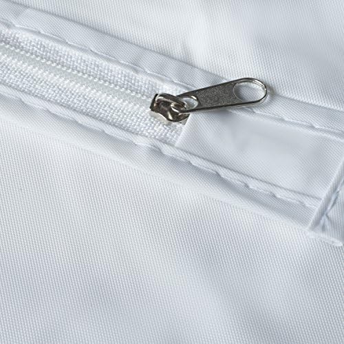 DMI Waterproof Pillow Protector With Zipper Standard Size White