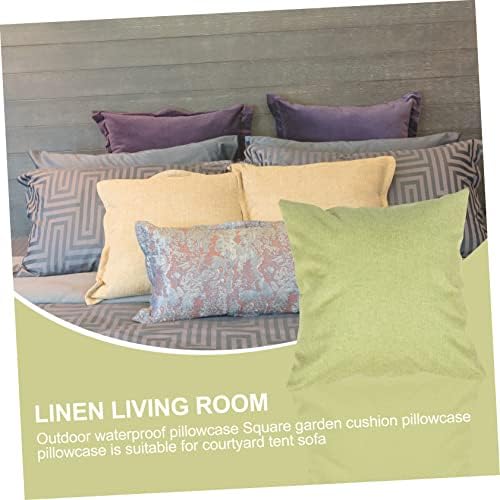 Ciieeo 3pcs Waterproof Pillow Covers for Outdoor Use
