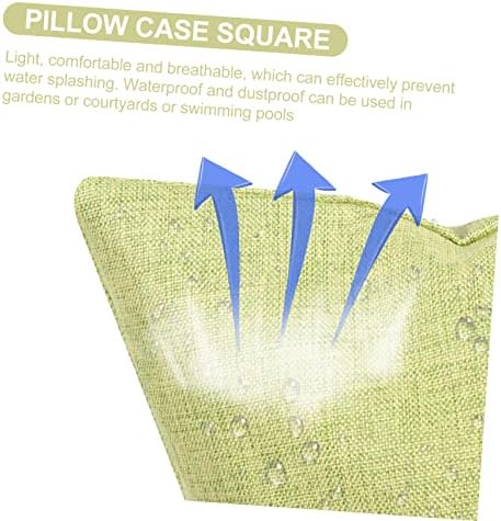 Ciieeo 2pcs Waterproof Pillow Covers for Outdoor Sofa