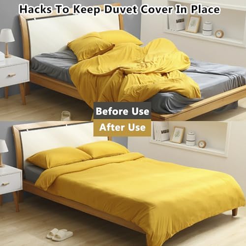 Consss Duvet Clips 16 Sets Safe Locking White