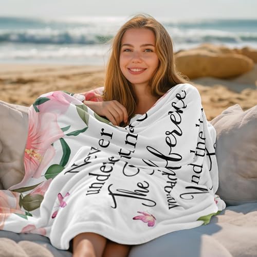 Bariceneth Retirement Gift for Woman Throw Blanket 50 X 60