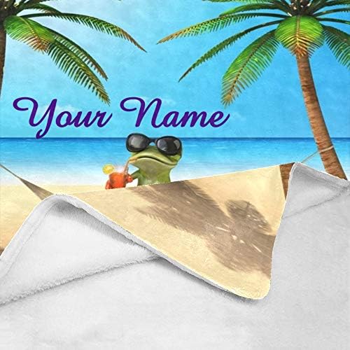 Zaaprint CUXWEOT Custom Blanket with Name