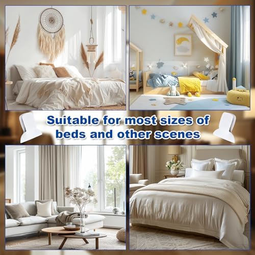 8pcs Duvet Clips for Comforter Inside